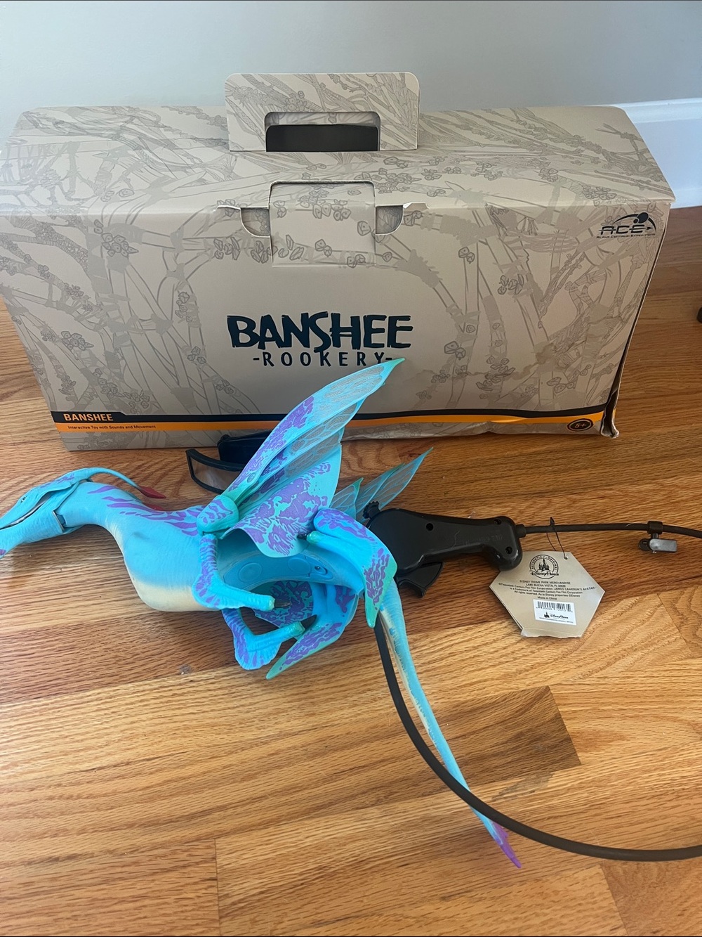 Disney Banshee Rookery Blue Teal with box